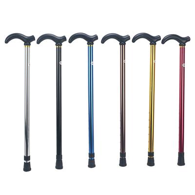 2pcs Aluminum Alloy Telescopic Walking Sticks - Ultra-Light Anti-Slip, Outdoor Mountaineering & Elderly Aids HH
