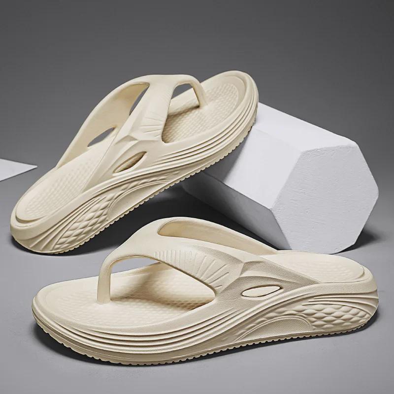 Men's Outdoor EVA Soft Flip Flops - Large Size Fashion Beach Sandals