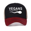 Funny Vegans Men's Clothing Also Need Protein Slogan Letter Baseball Cap Men Graphic Print Harajuku Snapback Hat Mesh Cool Hats