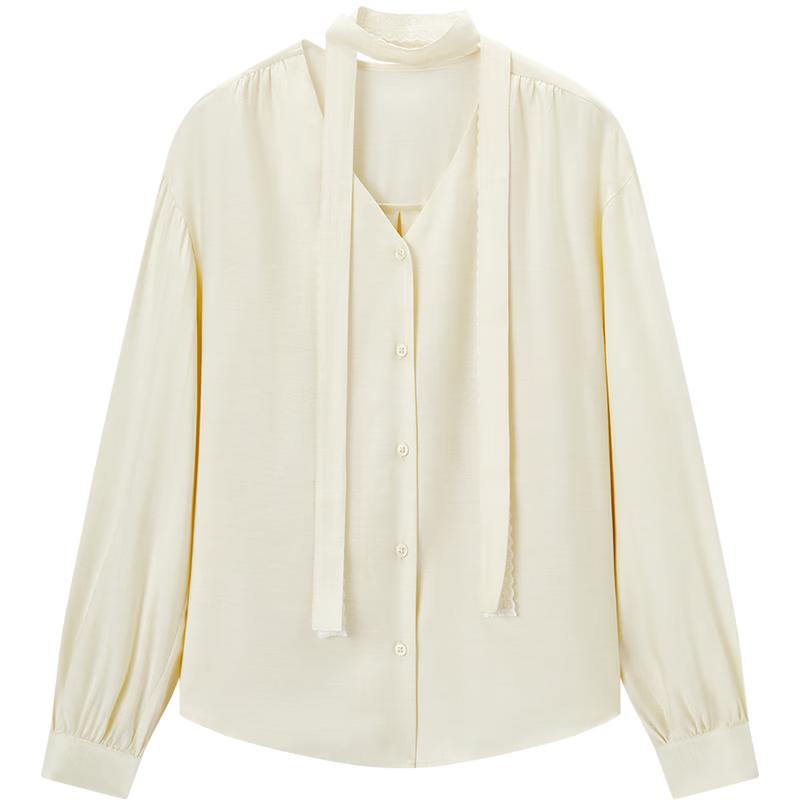 EICHITOO Women s Elegant Wool Blend Long Sleeve Shirt S