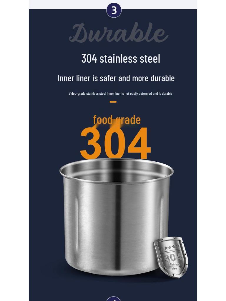 Multifunctional Household Electric Food Processor and Grain Grinder