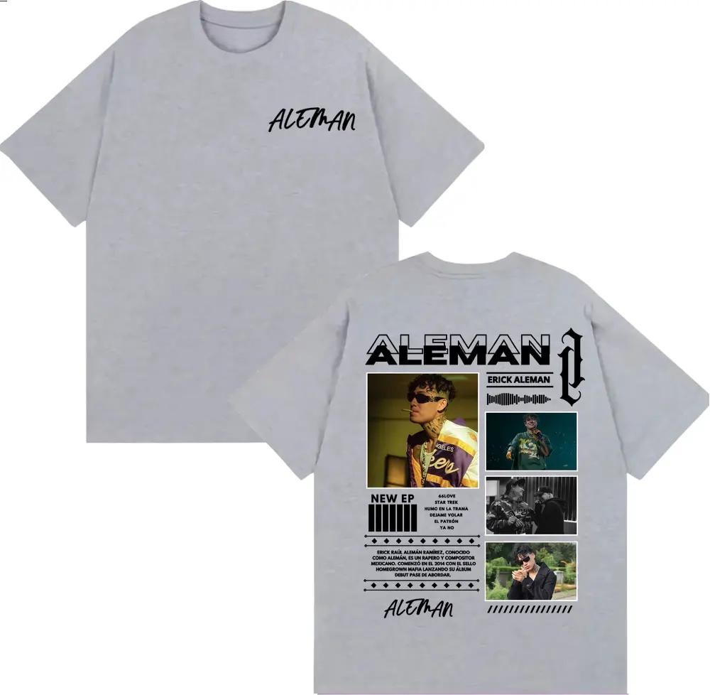 Rapper Erick AleUnisex Album 2026 Tour T Shirts Unisexs Clothing Harajuku Streetwear Hip Hop Tshirts Cotton Casual Oversized Tshirt
