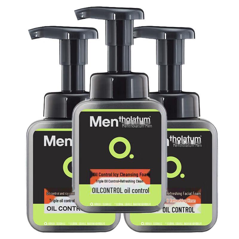 

Mentholatum Men s Oil Control Icy Fresh Cleansing Foam
