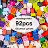100g 2x2 High brickBuilding Blocks Thick FiguresBricks Dots Learning-Focused Creative SizeCompatible With Playthings forChildren