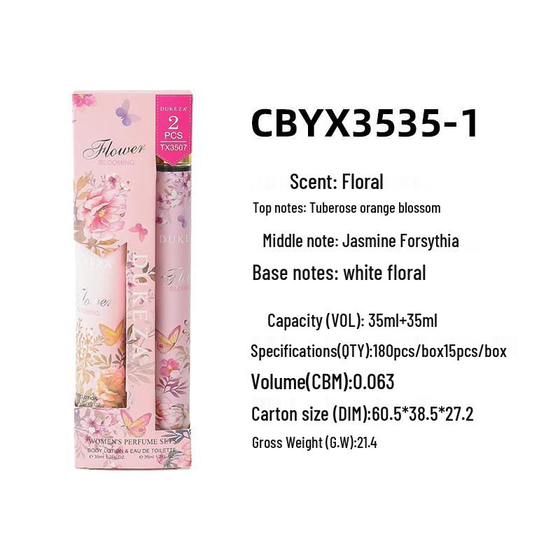 Southeast Asia Women's Fragrance Body Lotion & Perfume Set