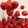 200pcs 10Inch Red Heart-Shaped Latex Balloons for Valentine's Day Birthday Wedding Anniversary Theme Event Decorations 5