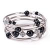 Bohemian Style Natural Turquoise Wrap Bracelet for Women - Multilayer Design