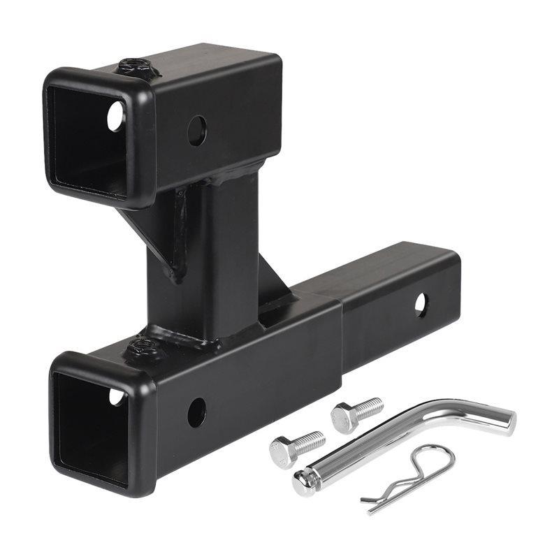 Double Hitch Receiver Hitch Adapter Trailer Dual Hitch