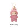 Mini carino Labubu The Monsters Dolls Cardiac Macarone Kawai Guess Bag Figure Model Bag Portachiavi Decor Replica per regalo di Natale
