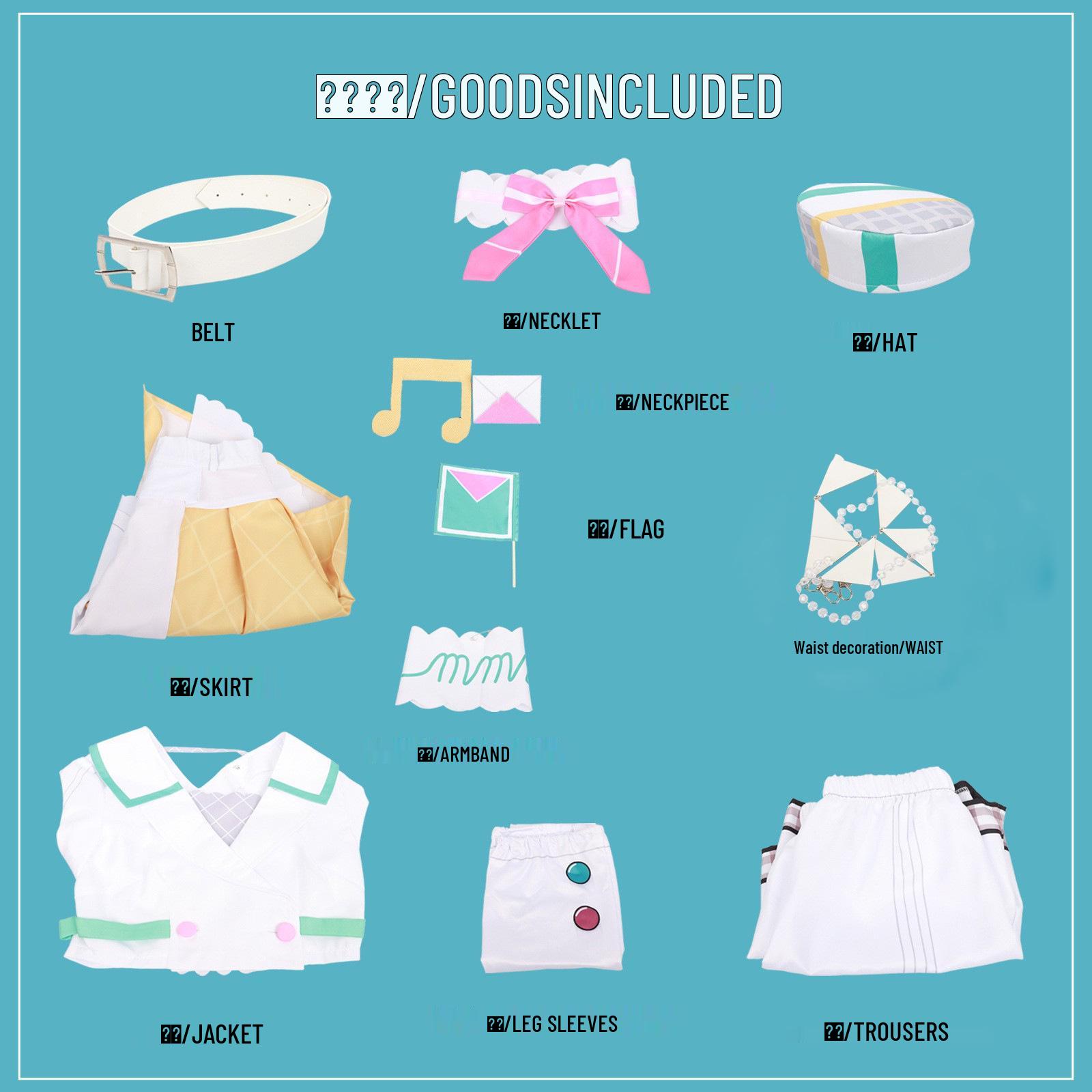 

Костюм для косплея Хацунэ Мику Magical Mirai Сладкая форма для женщин XL