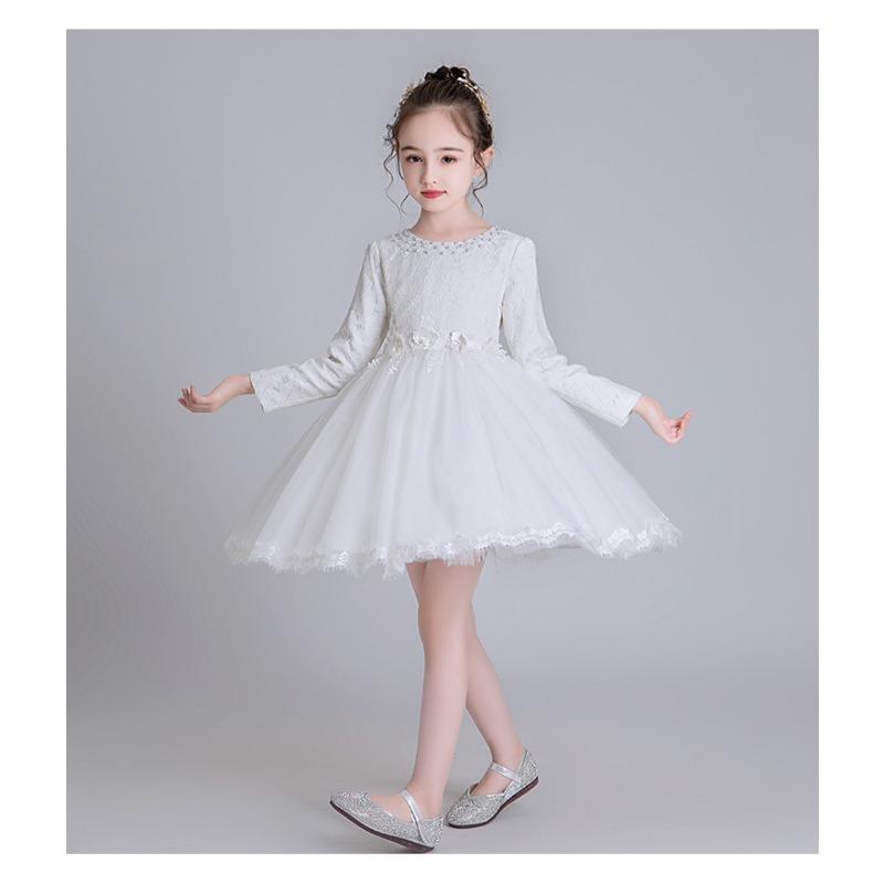 Girls Princess Tulle Formal Party Dress For Big And Little Kids Children
