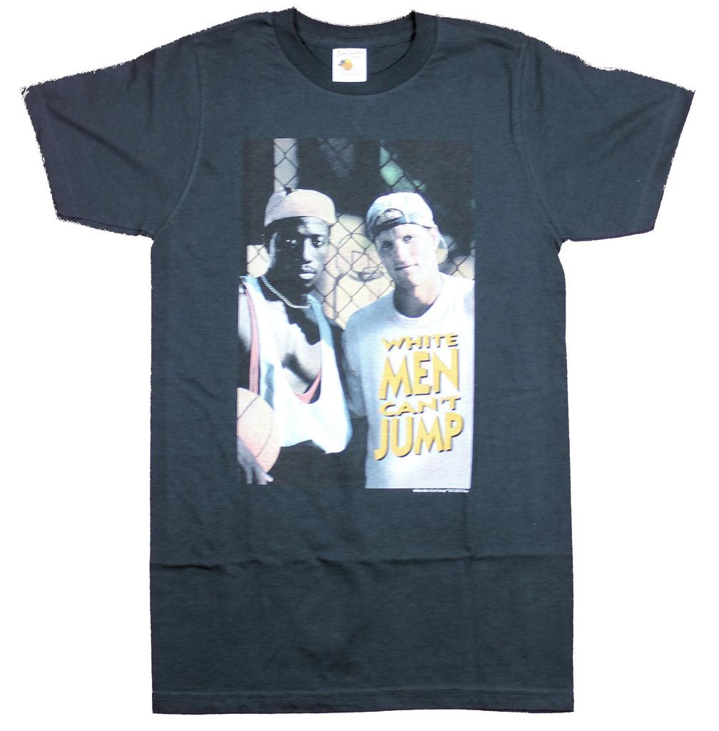 White Men Can't Jump Herren T-Shirt - Billy Sydney Bild Am Zaun Bild