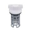 High Capacity Washing Machine Drain Pump Filter High Efficiency Anti Clog Laundry Filter Plastic Replacement Accessories