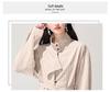 2026 Spring New Arrival: High-Intelligence Versatile Striped Lace-Up Shirt in Old Money Style