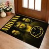 Smiley Face Living Room Nonslip Area Rug Soft Carpet For Bedroom Game Playroom Sofa Office Home Decor Doormat Christmas Gift C926795