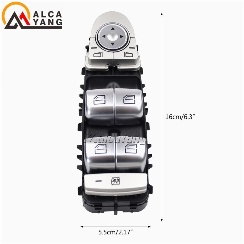 Neuer Fensterheberschalter A2139050000 Für Benz C-Klasse W205 W213 W253 GLC200 GLC220 GLC250 GLC300 GLC350 E250 E300 E63 2139050000