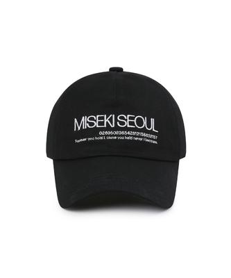 MISEKI SEOUL Misekiseoul Καπέλο Μπάλας Μαύρο