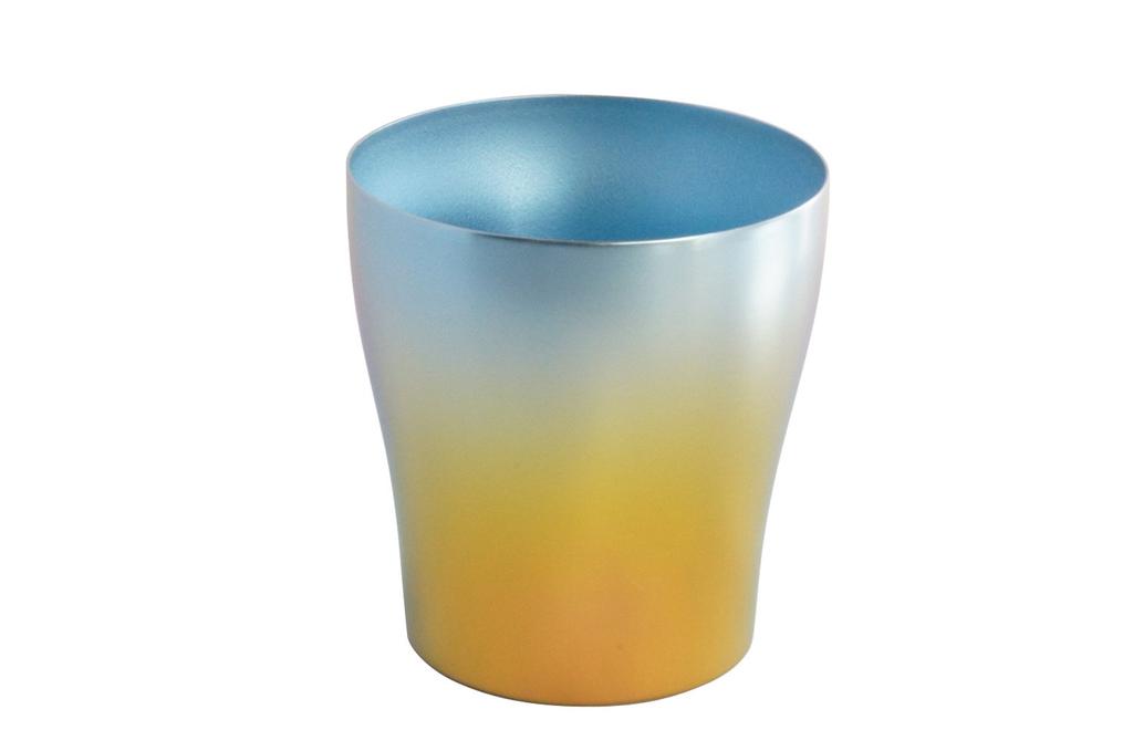 HORIE Pure Titanium Made in Niigata Aloha Double-walled Tumbler, 250cc, Tsubame, Prefecture, Sunset, T-15-AS250
