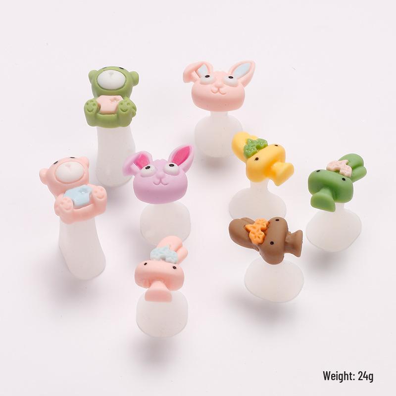 8-Piece Japanese & Korean Daisy Silicone Toe Separators for Nail Art