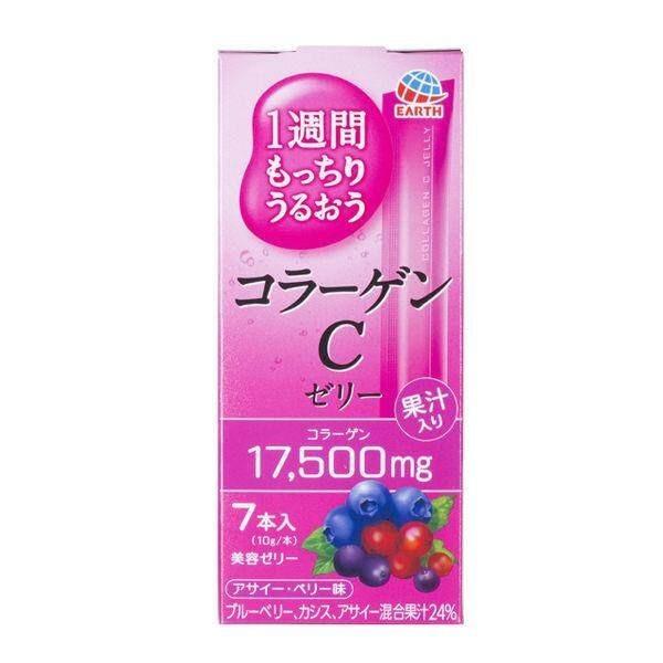 Earth One Week Moisturizing Collagen C Jelly (10g X 7 Pcs.)