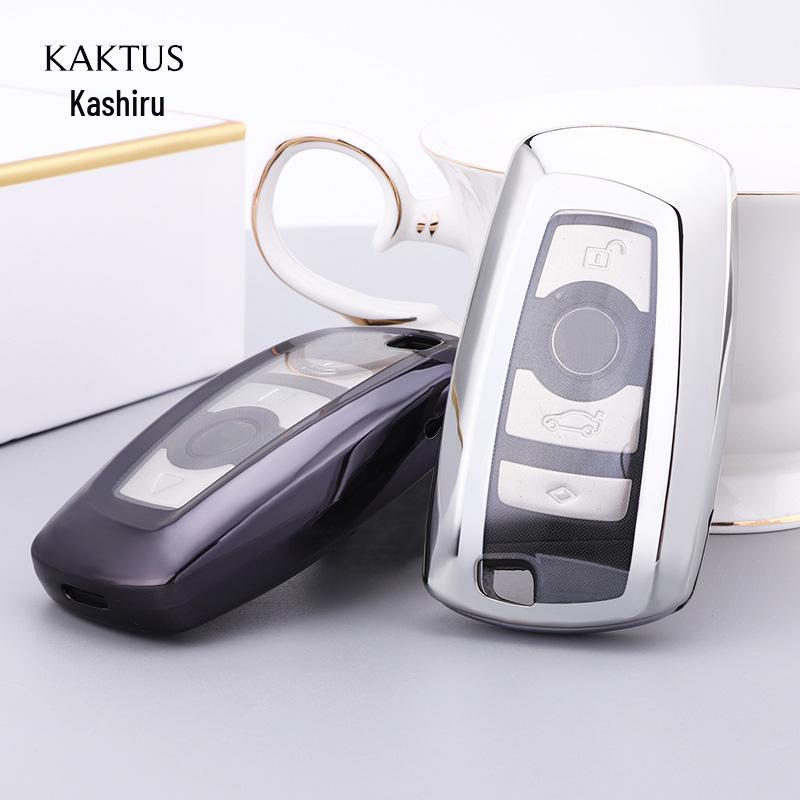 KAKTUS Car Key Case for BMW 1, 3, 5, 6, 7 Series & X3, X4, GT