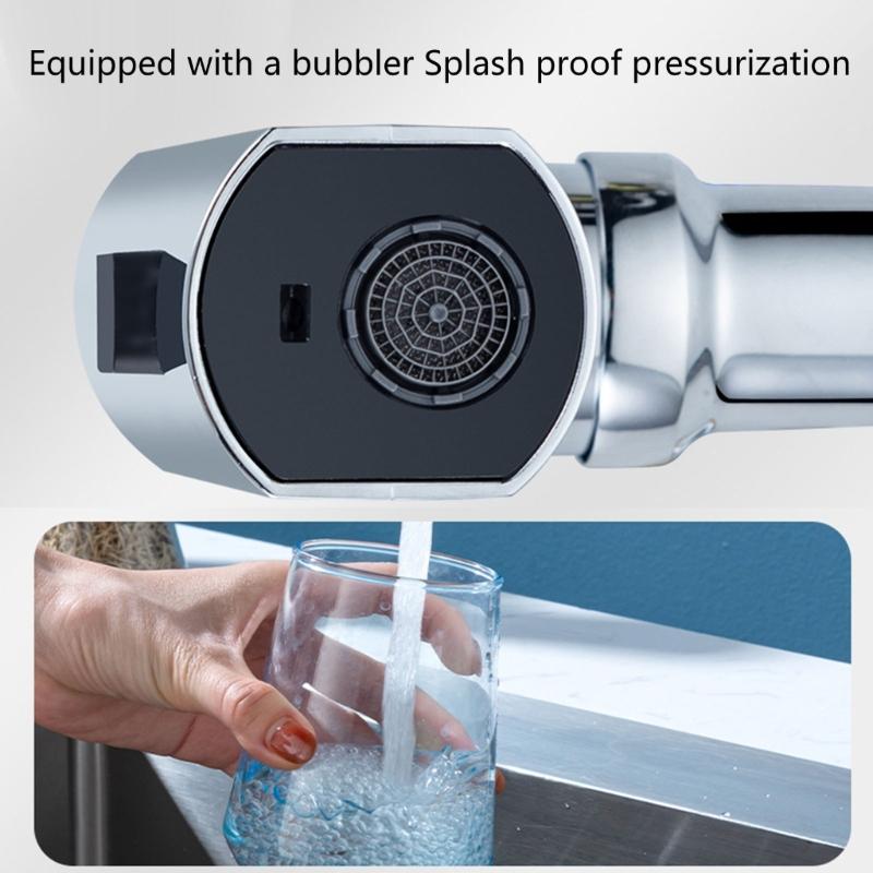 Verbesserter Wasserhahn-Belüfter Einstellbar Spülbecken-Belüfter Küchenarmatur Sprühkopf Wasserhahn-Aufsatz Geeignet für Küche