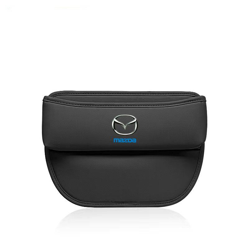 Car Seat Crevice Storage Box Seat Gap Slit Pocket Catcher Organizer For Mazda 2 3 4 5 6 7 8 323 626 CX5 CX7 CX9 RX8 MX3 MX5