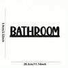 Metal Wall Art Hanging Decor for Home Office Kitchen