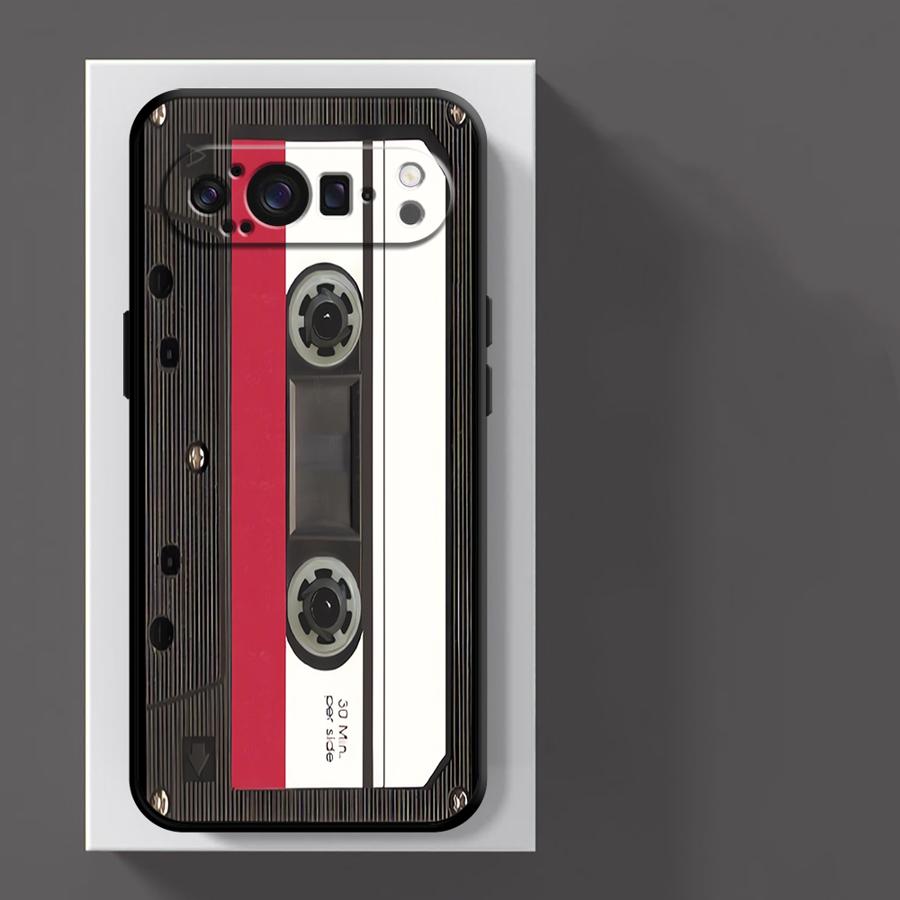 Vintage Cassette Case for Google Pixel 10A 8a 6a 6 7 8 Pro 9a 7a 10 9 Pro XL Funda Phone Cover
