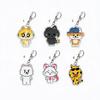 6 piezas Llavero Acrílico Kpop Llavero Dibujos Animados Anime Jungwon Jay Jake Sunghoon Sunoo Ni-ki Llavero de Personaje Accesorios Colgantes para Bolsos Regalo para Fans
