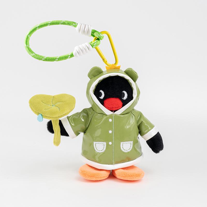 Youmai Penguin Sitting Pose Plush Toy Pinga Doll Ornament for Claw Machines