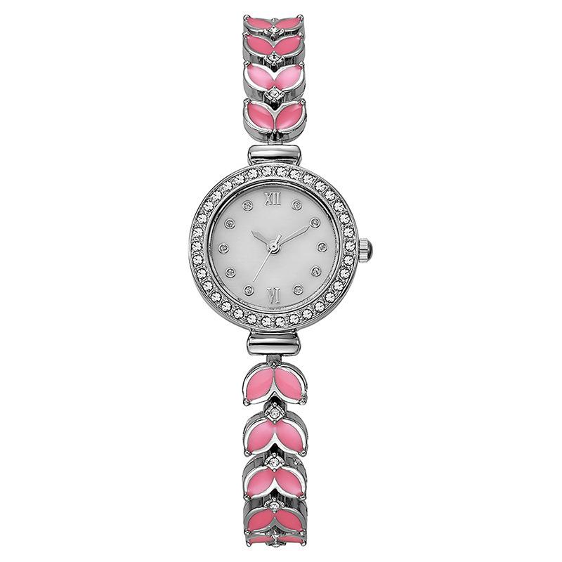 New Color Mermaid Stylish Simple Versatile Ladies Epoxy Bracelet Watch Ladies Diamond Quartz Watch