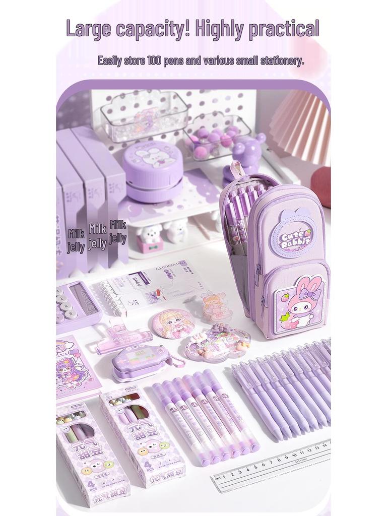 High Capacity Multifunctional Student Bag: Handbag, Bookbag, & Pencil Case in Trendy Ins Style