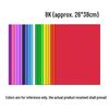 A4 230gsm Extra Thick Colored Cardstock, 30 Colors for DIY Greeting Cards & Student Art Projects.