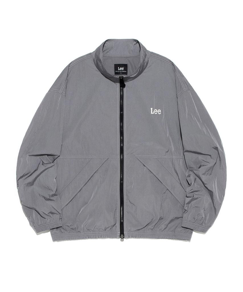 Lee Packable Track Jacket Grey