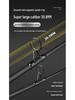 Telescopic Ultra-Hard Carp Fishing Rod Set with Large Guides for Shore and Reservoir Casting