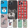 Cartoon Schnauzer Dog Case For OPPO Reno 14 13 12 11 F 10 Pro 8T 8 7 Lite Cover For OPPO Find X8 X6 X5 X9 Pro Coque