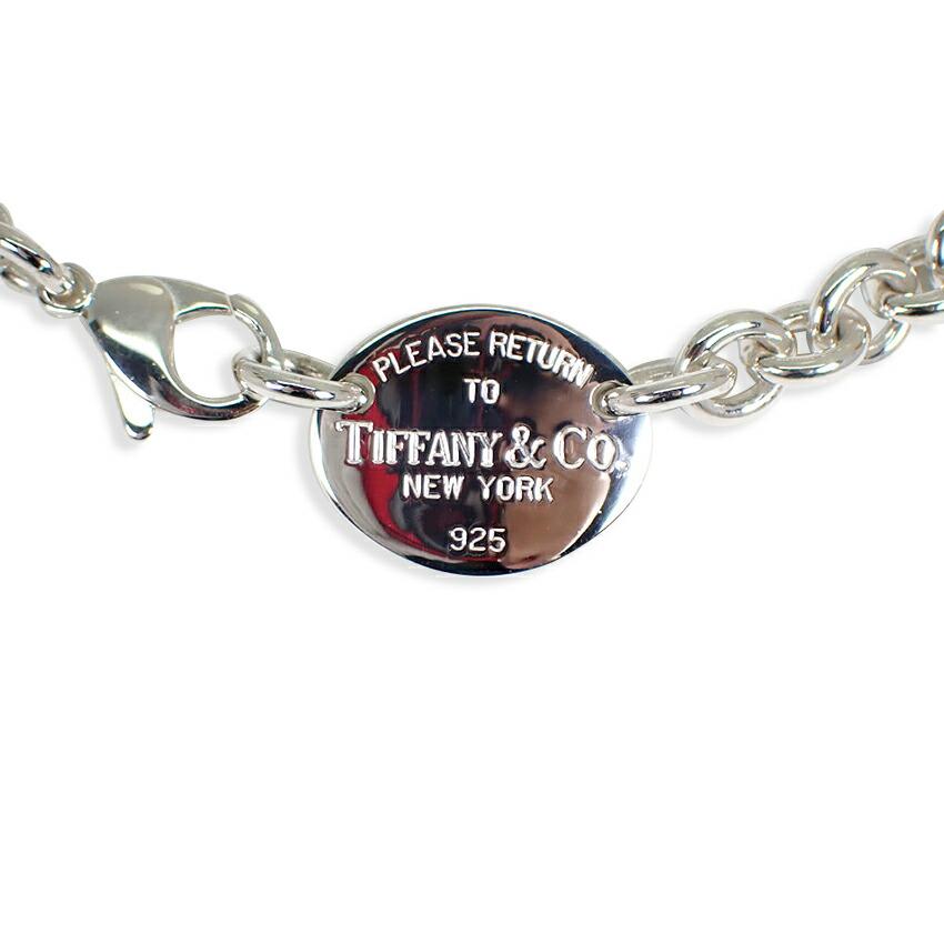 

[Б/у] Кулон/намисто TIFFANY/Tiffany 925 Return to Tiffany Oval Tag [g381-38]