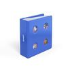Polaroid Go Puffy Photo Album, Large, Blue (6380), holds 160 photos.