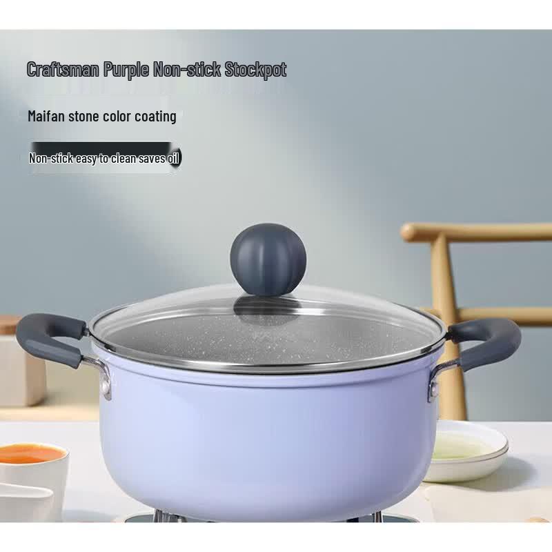 COOKER KING Антипригарная суповая кастрюля из камня маifan