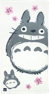 Marushin osuška Ghibli My Neighbor Totoro 60 x 120 cm Spring Breeze a Totoro Made in Japan Imabari Gauze Ručník 1005022000 Přibl.