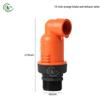 1/6", 1,5", 2" Einlass- und Auslassventile mit Mikro-Sprühern für Tropf- und Sprinklerbewässerungssysteme