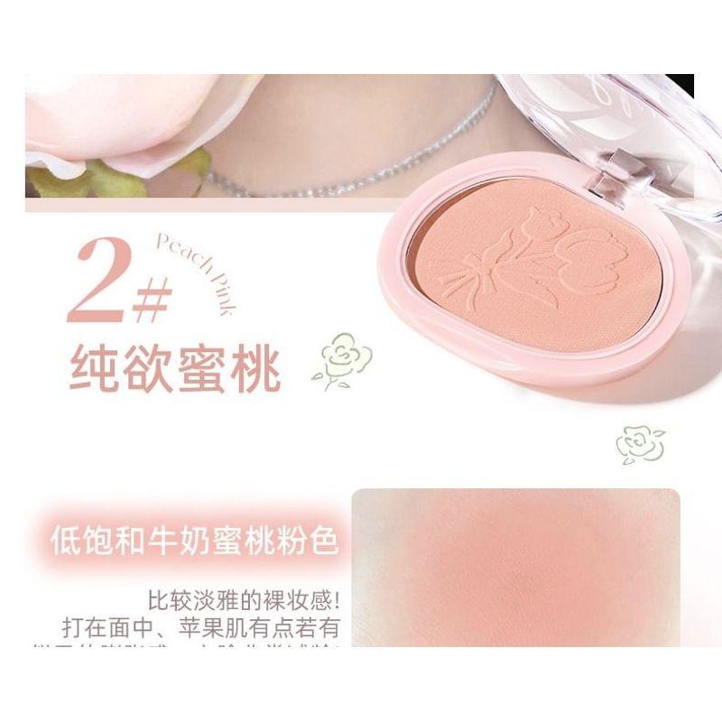 NOVO - Samtige Matte Präge-Rouge - 4 Farben