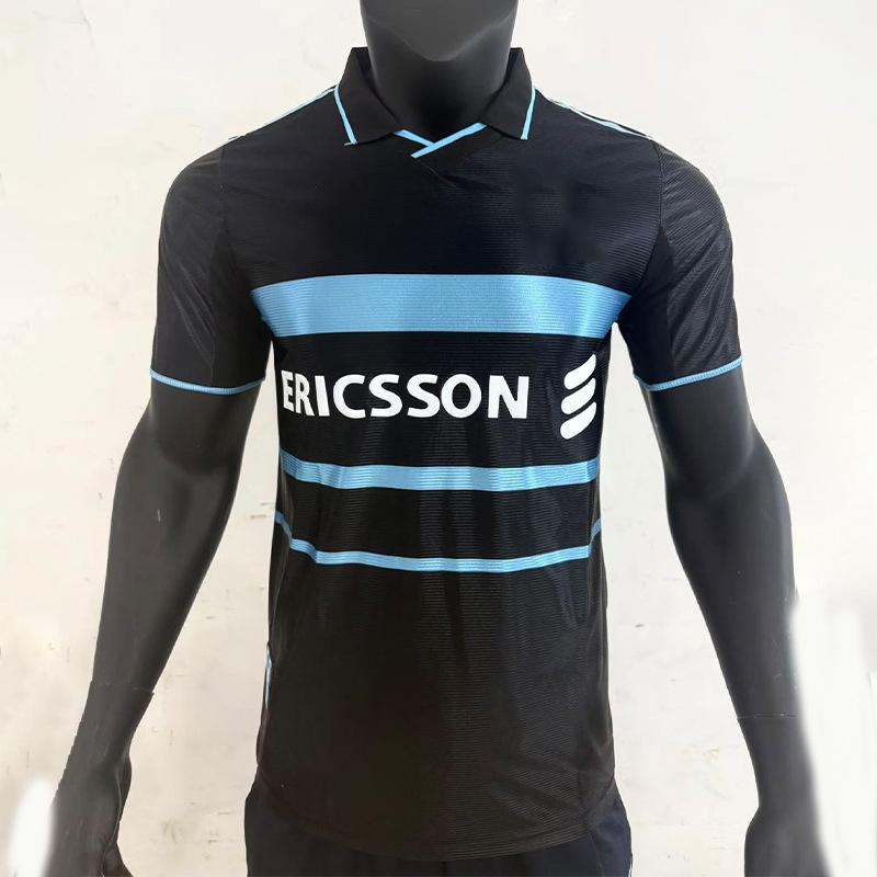 Retro 99-00 Marseille Away Football Jersey Available L чёрный