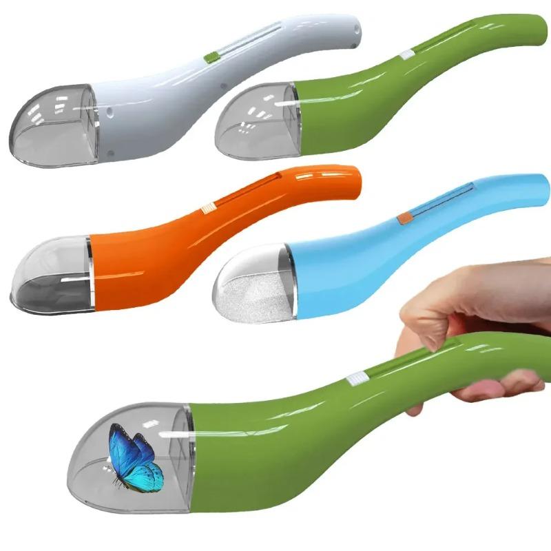 2pcs Transparent Insect Catcher Handheld Portable Tube Insect Catcher Quick-Release Bug Catching Tool for Outdoor Kid Observation Toy