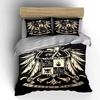 Skeleton with wings motif. Bedding sets Duvet cover sets Duvet covers Pillowcases(1 * Duvet Cover 2 * Pillowcases, without duvet insert)