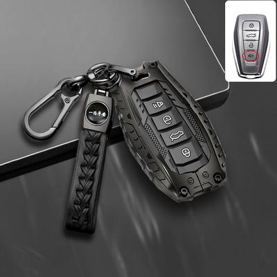 New Car Key Case Fob Protector for Geely Coolray X6 X7 EX7 2024 Geometry C Emgrand UV GT GC9 Starray Accessories Keychain