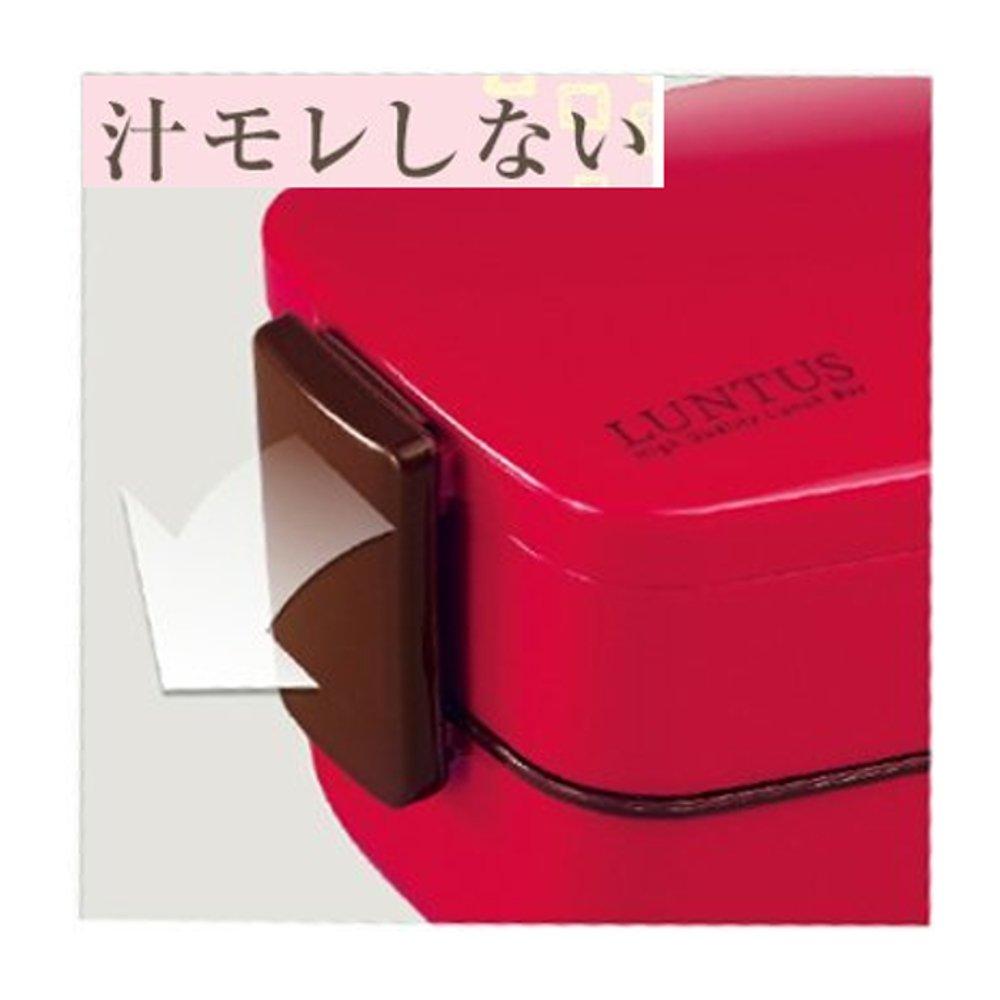 Asvel Lunch 3641 C-Lantus SS-T570 Single-Tier Box, 570mL, White,