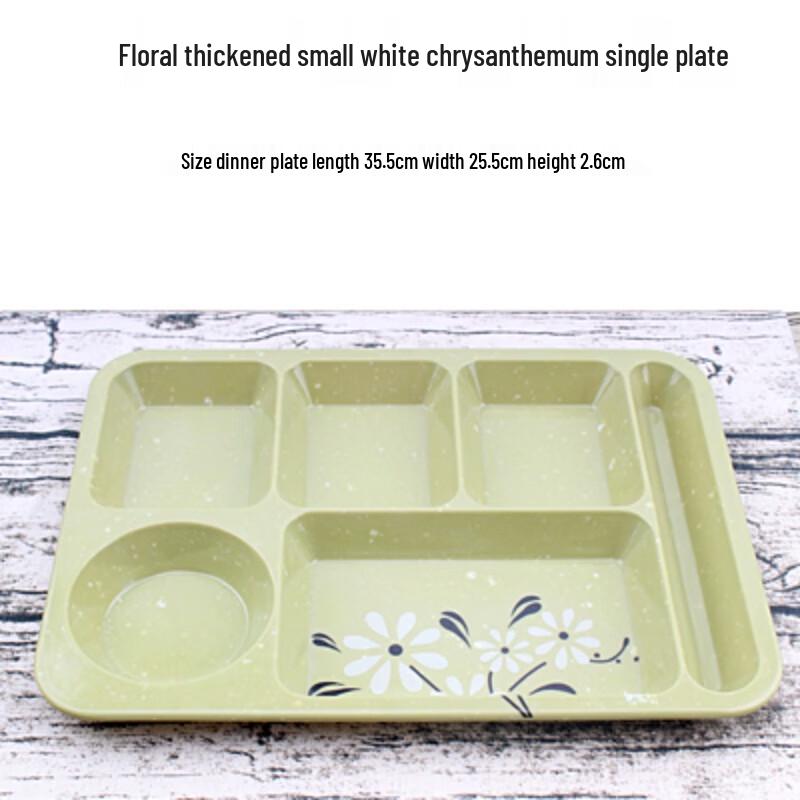 Melamine Compartmented Canteen Tray
