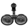 Car Ceiling Fan with Suction Cup, Adjustable Angle, Professional, Portable Accessory And USB